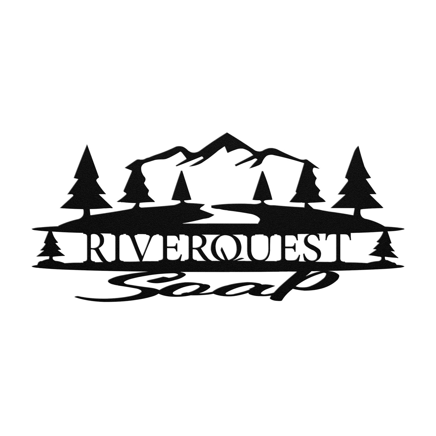 18" RiverQuest Soap Logo