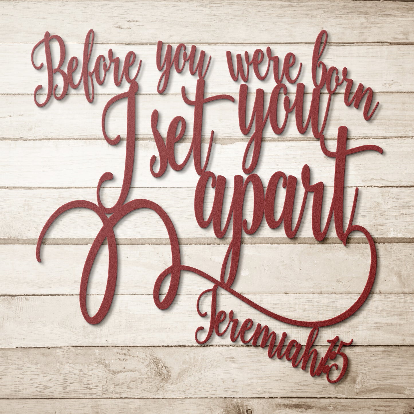 "Before You Were Born" Jer. 1:5
