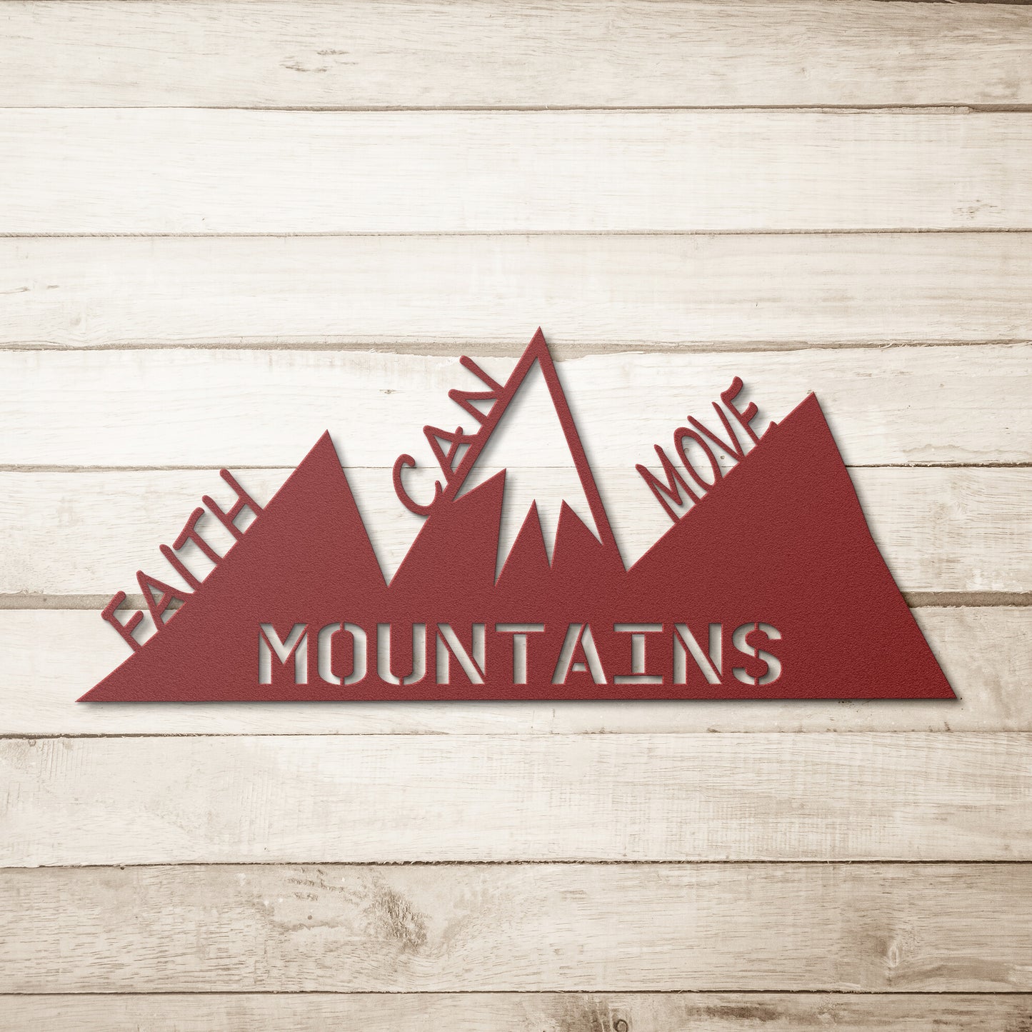 "Faith Can Move Mountains"