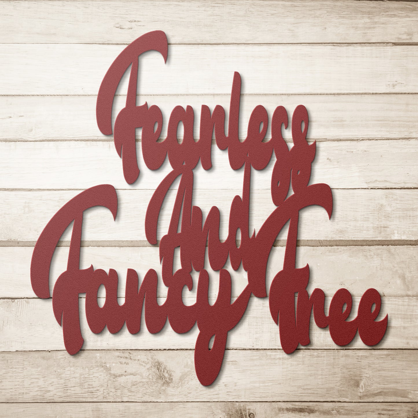"Fearless & Fancy Free"