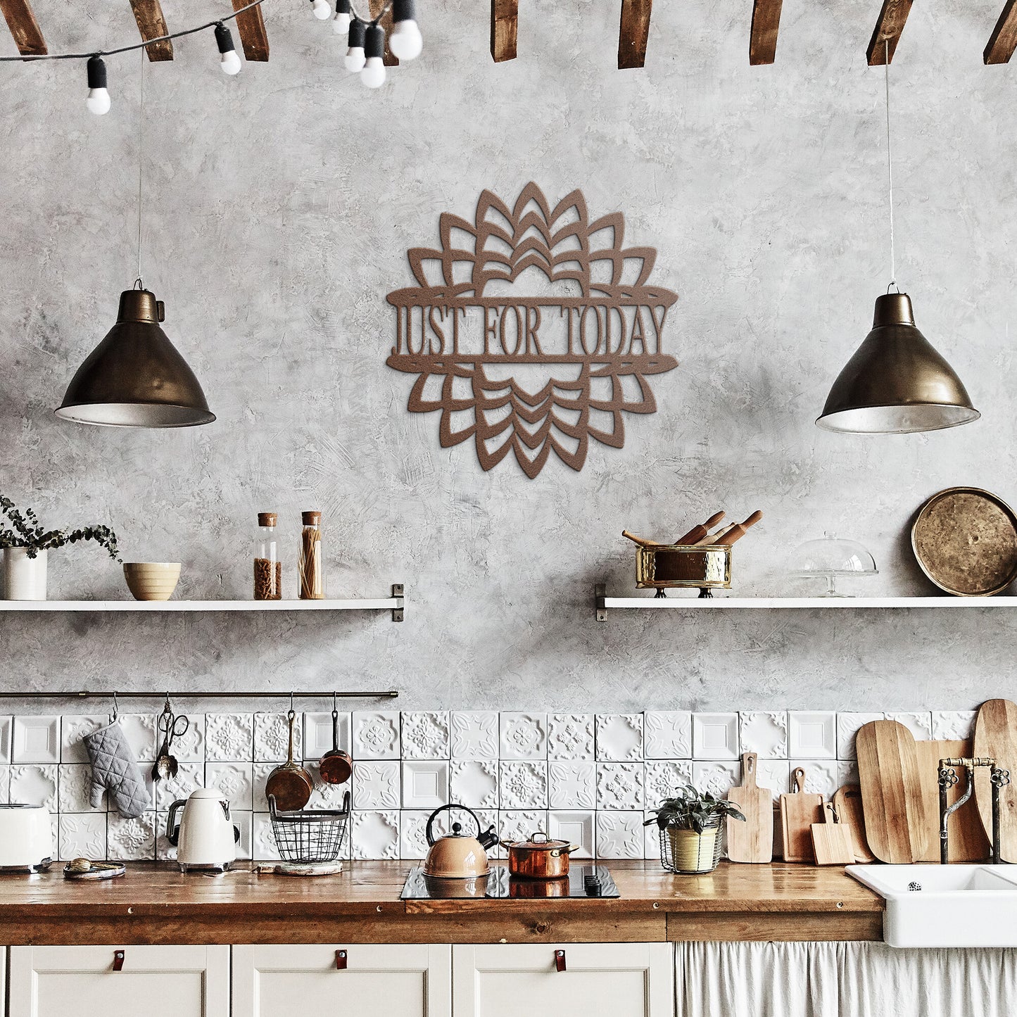 "Just For Today" Mandala