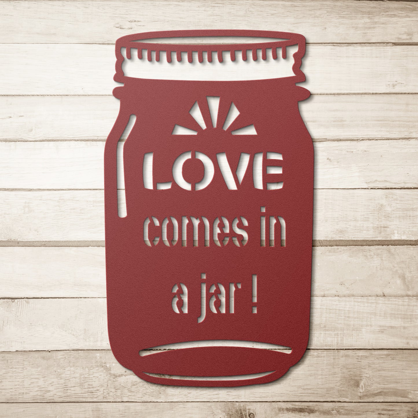 "Love Comes In A Jar"