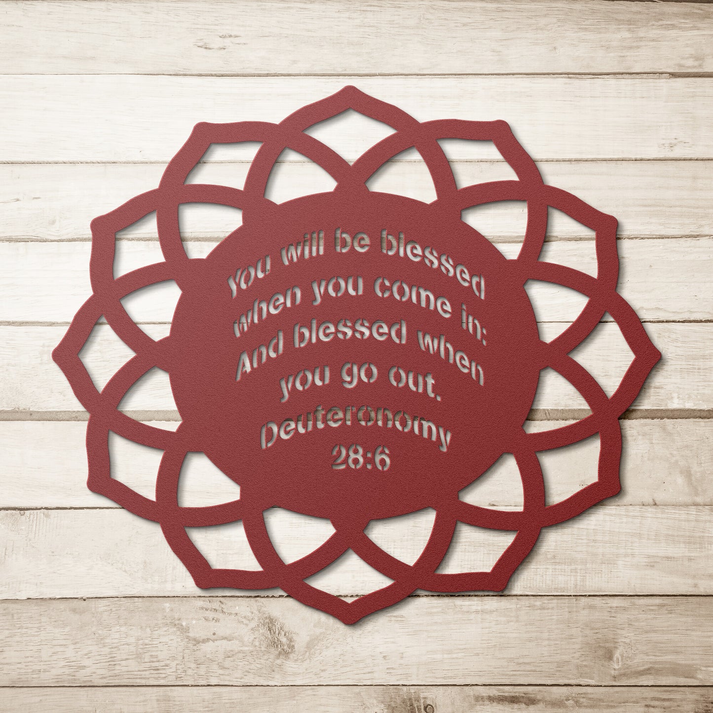 "You Will Be Blessed" Deut. 28:6